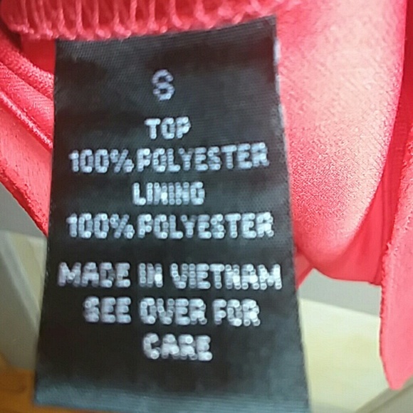 NWT A. BYER dressy flowy tank with necklace - Picture 8 of 8